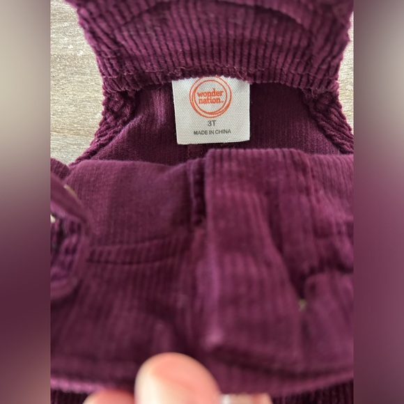 Wonder Nation Corduroy Girl Dress Size 3T - Picture 4 of 4